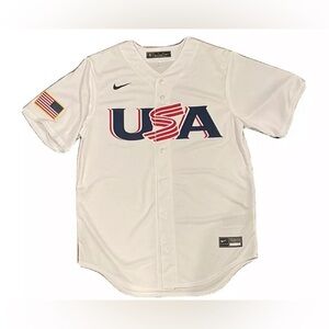 Nike Team USA 2023 World Baseball Classic Baseball Jersey Men’s Size Small RARE